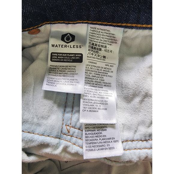 Levi's Big E 502's Premium Mens 40/30 - Picture 6 of 8